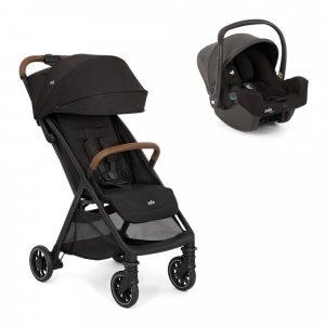 Poussette duo pact pro + siège auto i-snug 2 shale noir Joie
