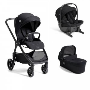Poussette trio valora + siège auto sprint r129 + nacelle ramble xl eclipse Joie