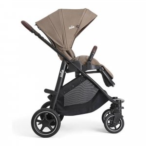 Poussette trio versatrax + siège auto i-snug 2 + nacelle ramble xl cashew Joie