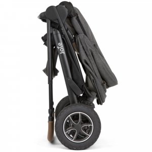 Poussette trio versatrax + siège auto i-snug 2 + nacelle ramble xl shell gray gris Joie
