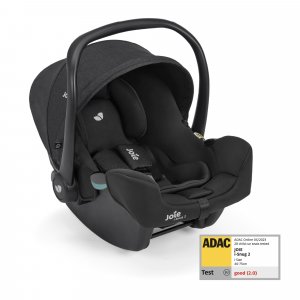Poussette trio chrome 2 + siège auto i-snug 2 + nacelle chrome 2 raven Joie