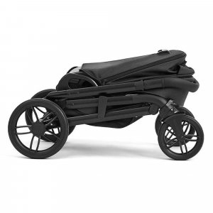 Poussette trio chrome 2 + siège auto i-snug 2 + nacelle chrome 2 raven Joie