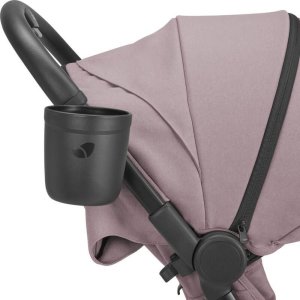Poussette trio porto elderberry + siège auto i-snug 2 raven + nacelle ramble shale Joie