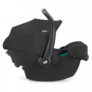 Poussette trio parcel lx signature ebony + siège auto i-snug 2 raven + nacelle ramble shale Joie