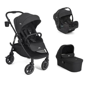 Poussette trio versadrift + siège auto i-gemm 3 + nacelle ramble xl Joie
