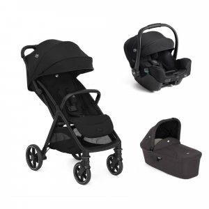 Poussette trio parcel lx signature eclipse + siège auto i-starter eclipse + nacelle ramble shale Joie