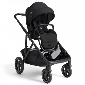 Poussette trio versiti eclipse + siège auto i-snug 2 shale + nacelle ramble xl eclipse noir Joie