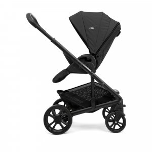 Poussette trio chrome shale + siège auto i-jemini eclipse + nacelle chrome shale noir Joie