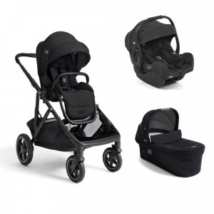 Poussette trio versiti + siège auto i-gemm 3 raven + nacelle ramble xl eclipse Joie