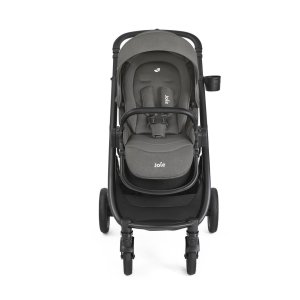 Poussette trio versatrax + siège auto i-gemm 3 + nacelle ramble xl quartz Joie