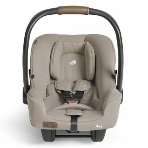 Poussette trio pact pro oak + siège auto i-starter sandstone + nacelle ramble shale Joie