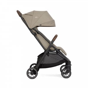 Poussette trio pact pro oak + siège auto i-starter sandstone + nacelle ramble shale Joie