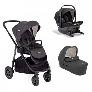Poussette trio versatrax shale + siège auto sprint eclipse + nacelle ramble xl shale noir Joie