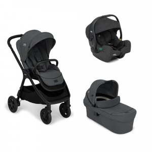 Poussette trio finiti signature + siège auto i-gemm 3 + nacelle ramble signature xl Joie