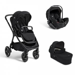 Poussette trio finiti + siège auto i-level pro + nacelle ramble xl eclipse noir Joie