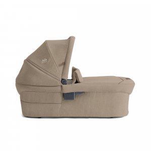 Poussette trio parcel lx signature sandstone beige + siège auto i-snug 2 shale noir + nacelle ramble xl sandstone Joie