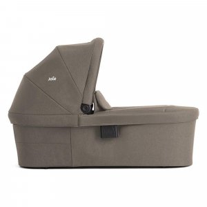 Poussette trio versatrax + siège auto i-starter sandstone + nacelle ramble xl cashew Joie