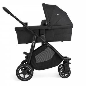 Poussette trio versatrax + siège auto i-level pro eclipse + nacelle ramble xl raven Joie
