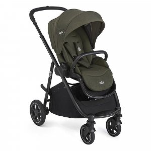 Poussette trio versatrax + siège auto i-level pro evergreen + nacelle ramble xl fern Joie