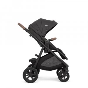 Poussette trio alore shale + siège auto i-jemini eclipse + nacelle ramble xl shale noir Joie