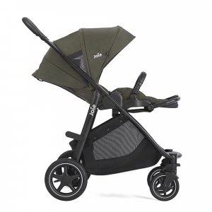 Poussette trio versatrax + siège auto sprint evergreen + nacelle ramble xl fern Joie