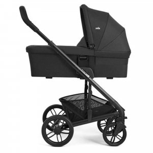 Poussette trio chrome 2 + siège auto i-snug 2 + nacelle chrome 2 raven Joie