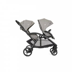 Poussette double evalite duo pebble gris Joie