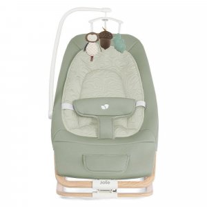 Transat balancelle 2 en 1 avec arche de jeux dreamer strata mist Joie