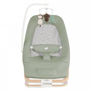 Transat balancelle 2 en 1 avec arche de jeux dreamer strata mist Joie