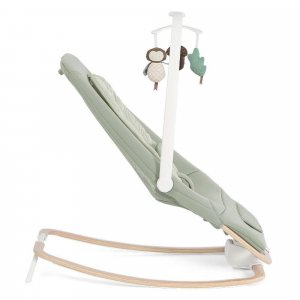 Transat balancelle 2 en 1 avec arche de jeux dreamer strata mist Joie