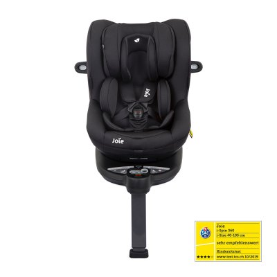 Siège auto i-size i-spin 360 coal noir
