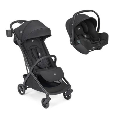 Poussette duo porto + siège auto i-snug 2 raven