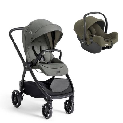 Poussette duo valora evergreen + siège auto i-snug 2 fern
