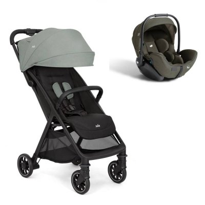 Poussette duo pact pro abyss + siège auto i-level pro evergreen vert