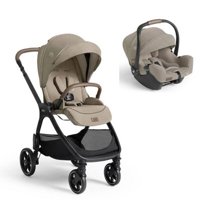 Poussette duo valora signature + siège auto i-starter sandstone