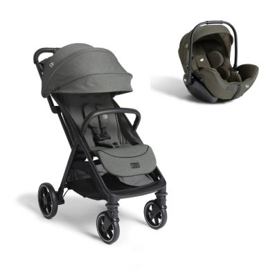 Poussette duo parcel lx signature + siège auto i-level pro signature evergreen vert