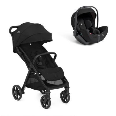 Poussette duo parcel lx signature + siège auto i-level pro signature eclipse noir