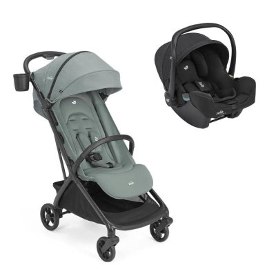 Poussette duo porto sky + siège auto i-snug 2 raven