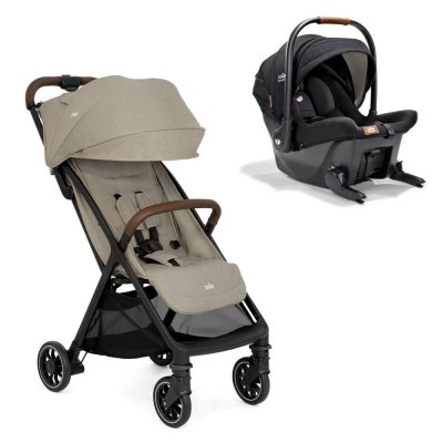 Poussette duo pact pro oak beige + siège auto sprint eclipse noir