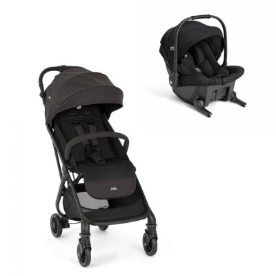 Poussette duo tourist shale + siège auto sprint eclipse noir