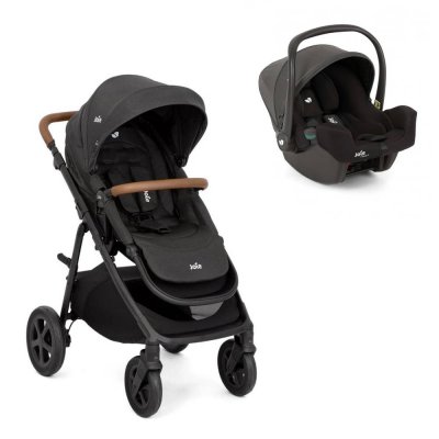 Poussette duo alore + siège auto i-snug 2 shale noir