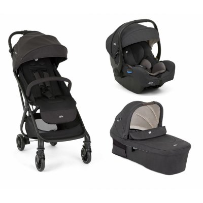 Poussette trio tourist + siège auto i-gemm 3 + nacelle ramble xl shale noir