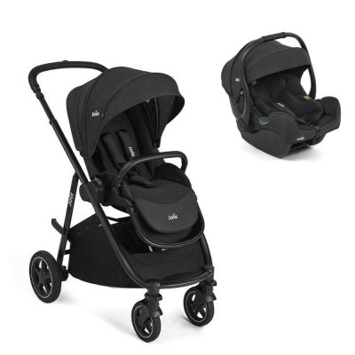 Poussette duo versatrax + siège auto i-gemm 3 raven noir