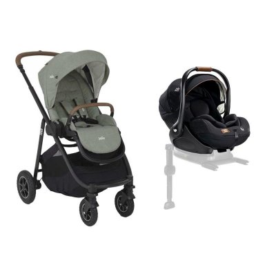 Chicco Trio LOVE Up Poussette Bébé de Voyage 3 en 1, avec Nacelle pour  Nouveau-né, Poussette Trio avec Siège Auto Déhoussable, Légère et Pliable