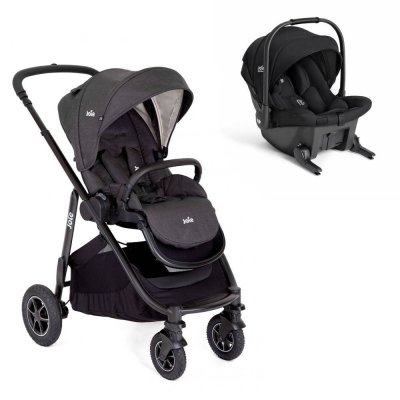 Poussette duo versatrax shale + siège auto sprint eclipse noir