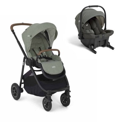 Poussette duo versatrax laurel + siège auto sprint evergreen vert