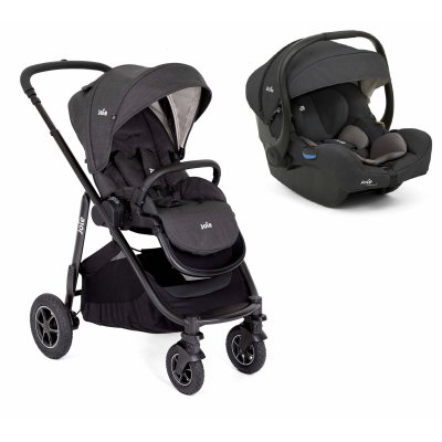 Poussette duo versatrax + siège auto i-gemm 3 shale noir