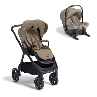 Poussette duo finiti signature + siège auto sprint sandstone beige