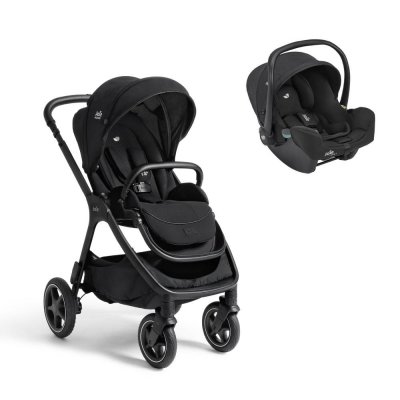 Poussette duo finiti eclipse + siège auto i-snug 2 raven