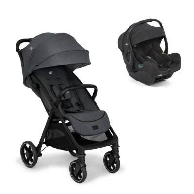 Poussette duo parcel lx signature ebony + siège auto i-gemm 3 raven